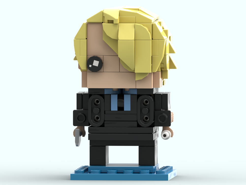 LEGO MOC Sanji - ONE PIECE BrickHeadz by AnimeBricks4 | Rebrickable ...