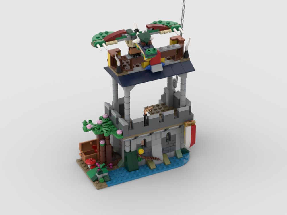 LEGO MOC Mage Tower Expansion by DrCdiff | Rebrickable - Build with LEGO