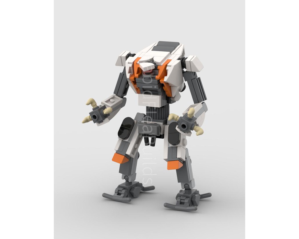 LEGO MOC Reaper from Titanfall 2 by RabidFleaBuilds | Rebrickable ...