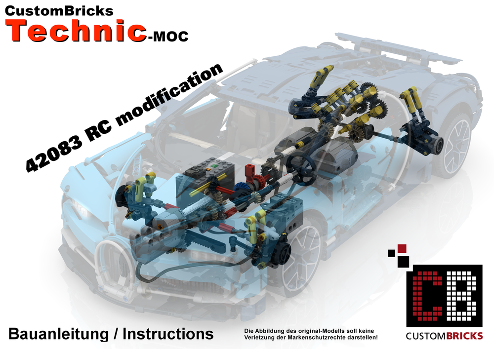 MOC RC 42083 modification by CustomBricks.de | Rebrickable - Build