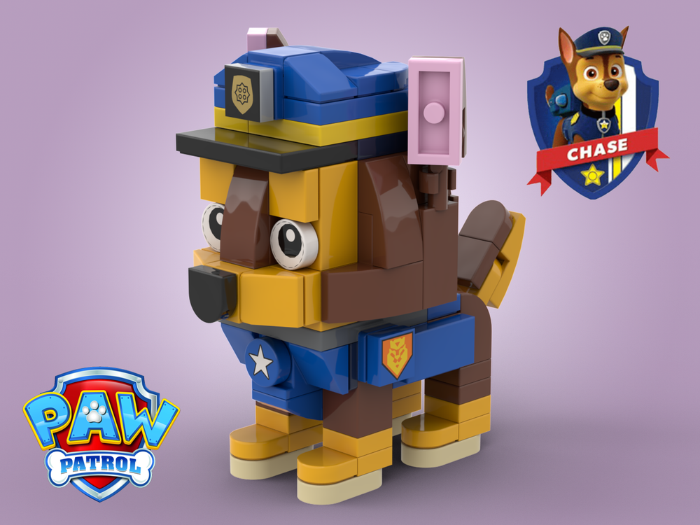 LEGO MOC Chase (Paw Patrol) by abracada_brick | Rebrickable - Build ...