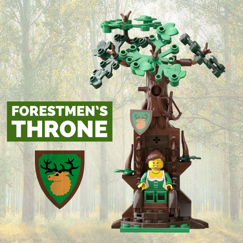 Forestmen’s Throne – bricksmakehappy