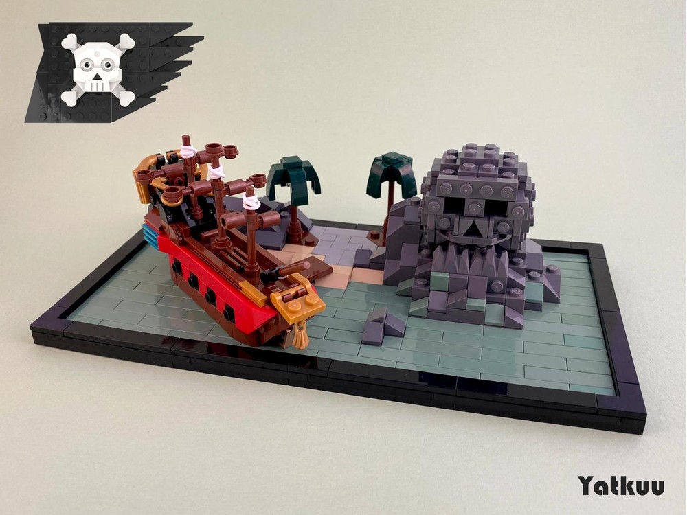 LEGO MOC-163709 mini Skull Rock by Yatkuu | Rebrickable - Build with LEGO