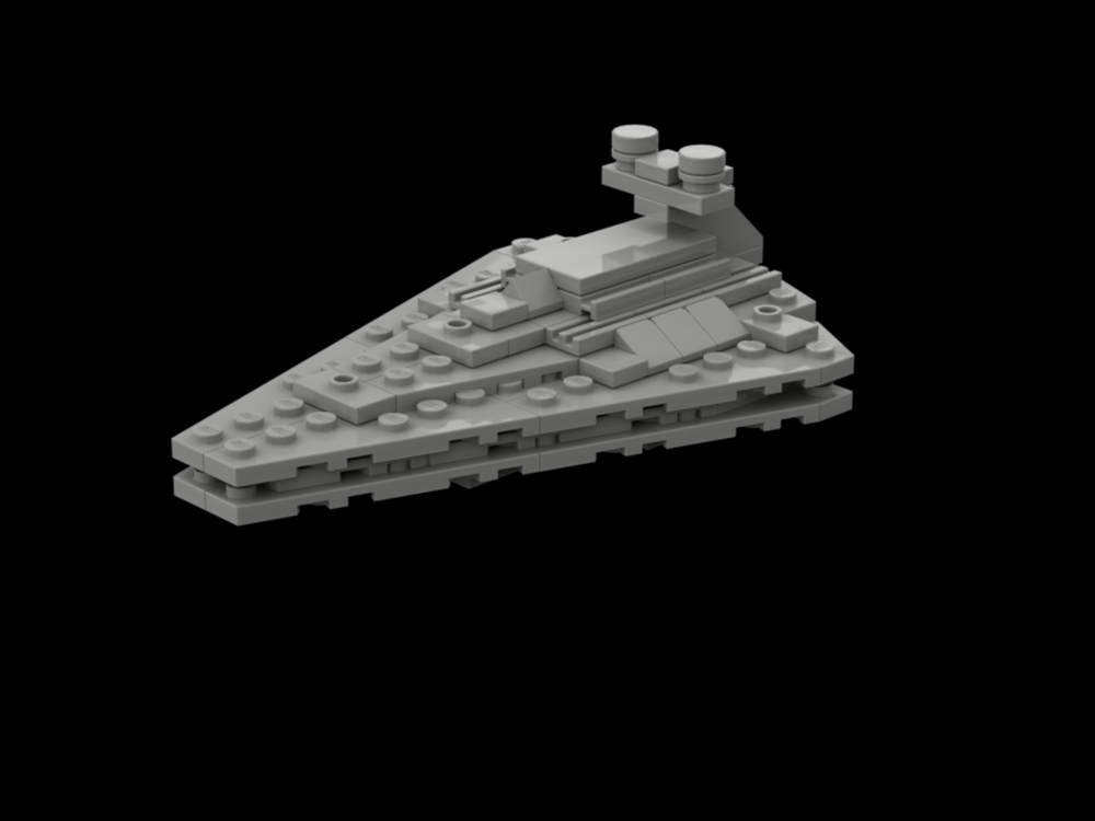 LEGO MOC Imperial Star Destroyer Small by jimgulz | Rebrickable - Build ...