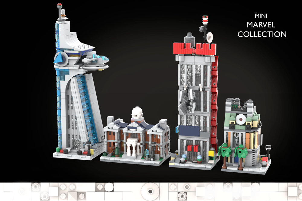 LEGO MOC-163734 Mini Marvel Collection by minimodularguy | Rebrickable ...