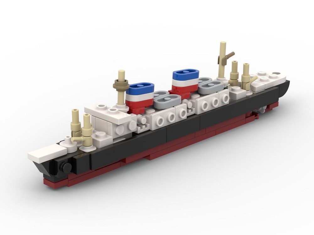 LEGO MOC SS America Ocean Liner by The Bobby Brix Channel | Rebrickable ...