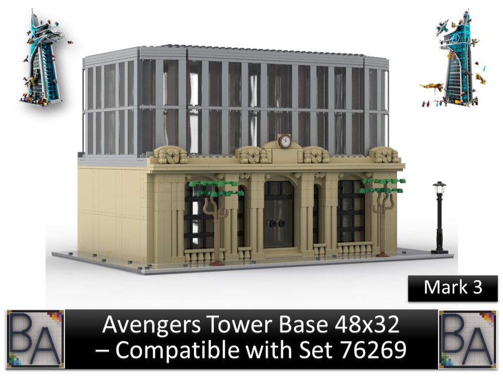 Avengers discount lego base