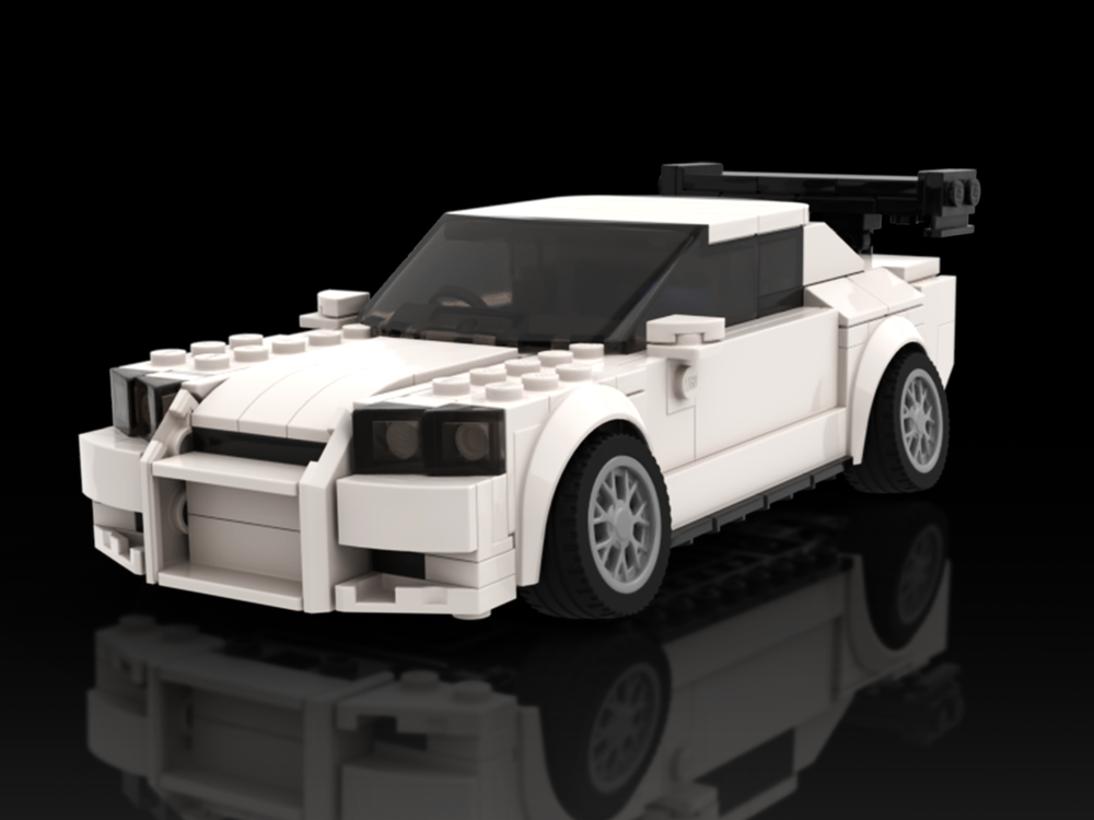 LEGO MOC Nissan r34 Skyline by Marius2002 | Rebrickable - Build with LEGO