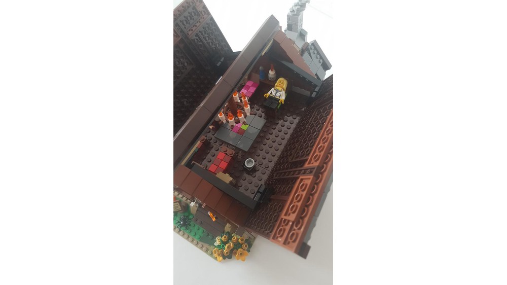 Lego Moc 21341 Medieval Inn By Tavernellos Rebrickable Build With Lego