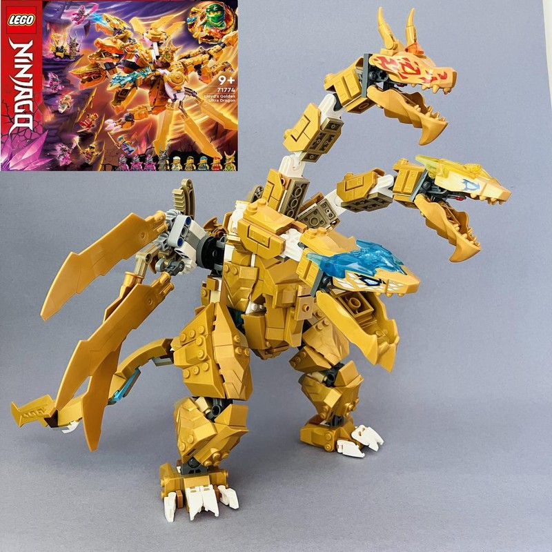LEGO MOC-163998 AMOC 71774 - KING GHIDORAH by TheLegoGuy31 ...