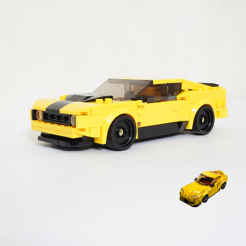 LEGO MOC 1971 Mustang Mach 1 by KMPMOCS | Rebrickable - Build with LEGO