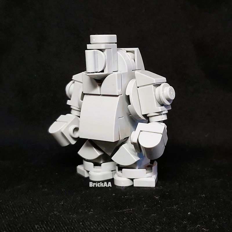 LEGO MOC Stone Golem by BrickAA Rebrickable Build with LEGO