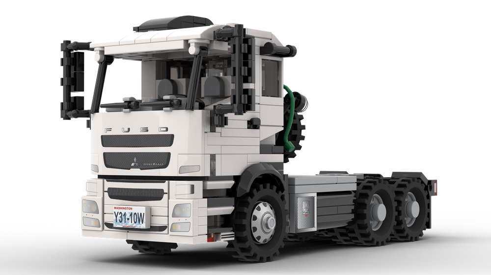 LEGO MOC Mitsubishi Fuso FV-R by Yellow.LXF | Rebrickable - Build with LEGO