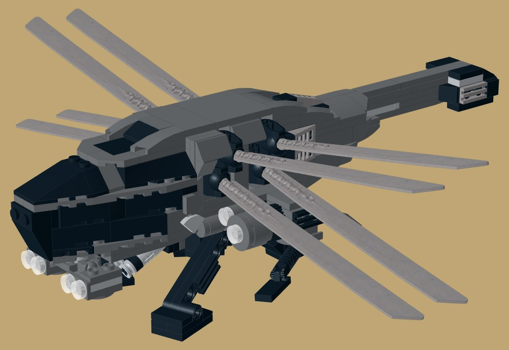 LEGO MOC Dune 2021 Ornithopter by Zany4 | Rebrickable - Build with LEGO