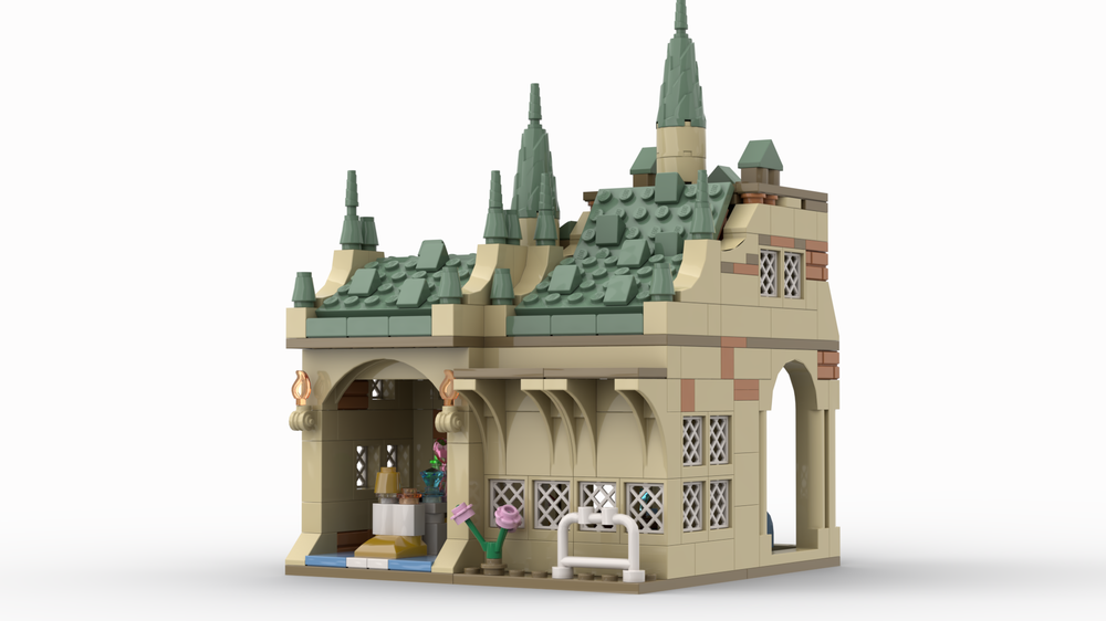 LEGO MOC Madam Pomfrey's house by BrickEN Rebrickable Build with LEGO