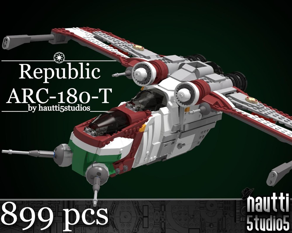 LEGO MOC-164159 Republic ARC-180-T by hautti5 | Rebrickable