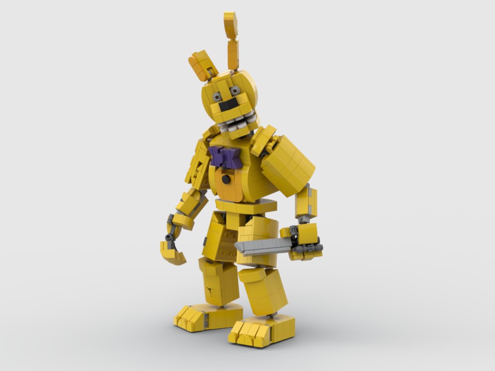 LEGO MOC Springbonnie by EXCALIBURtheONE | Rebrickable - Build with LEGO