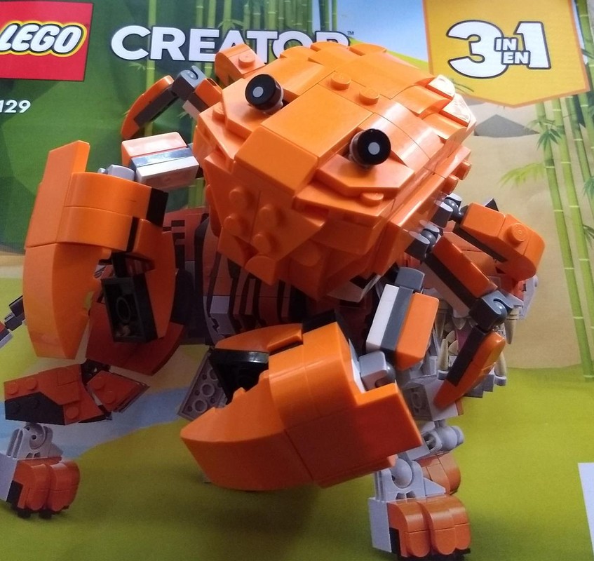 LEGO MOC Crab. 31129 Alternate Build - Modification by Abolengo ...
