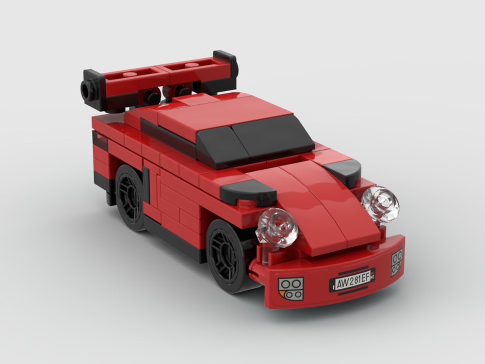 LEGO MOC Porsche 911 GT3 RS by NJDesign | Rebrickable - Build with LEGO