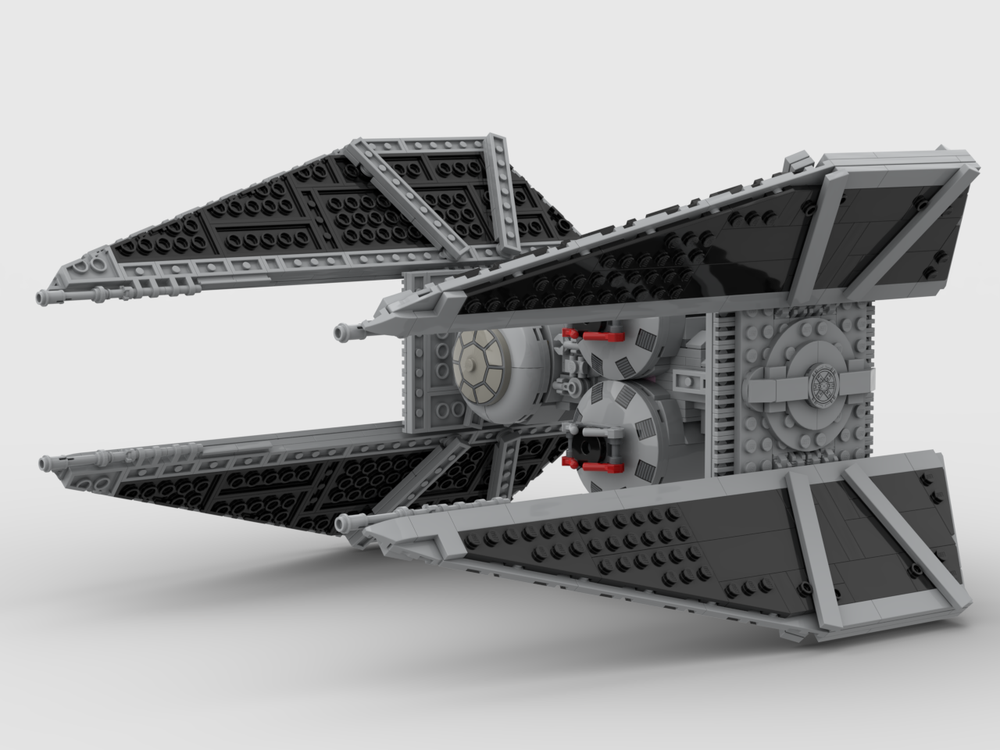 LEGO MOC Unidentified TIE by sgtscoopy | Rebrickable - Build with LEGO