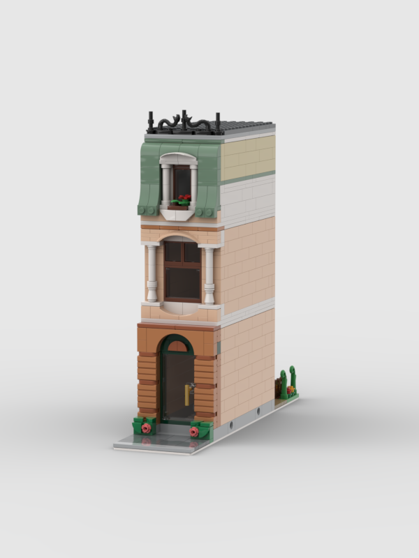 LEGO MOC Modular - Between The boutique hotel by Fooufii | Rebrickable ...