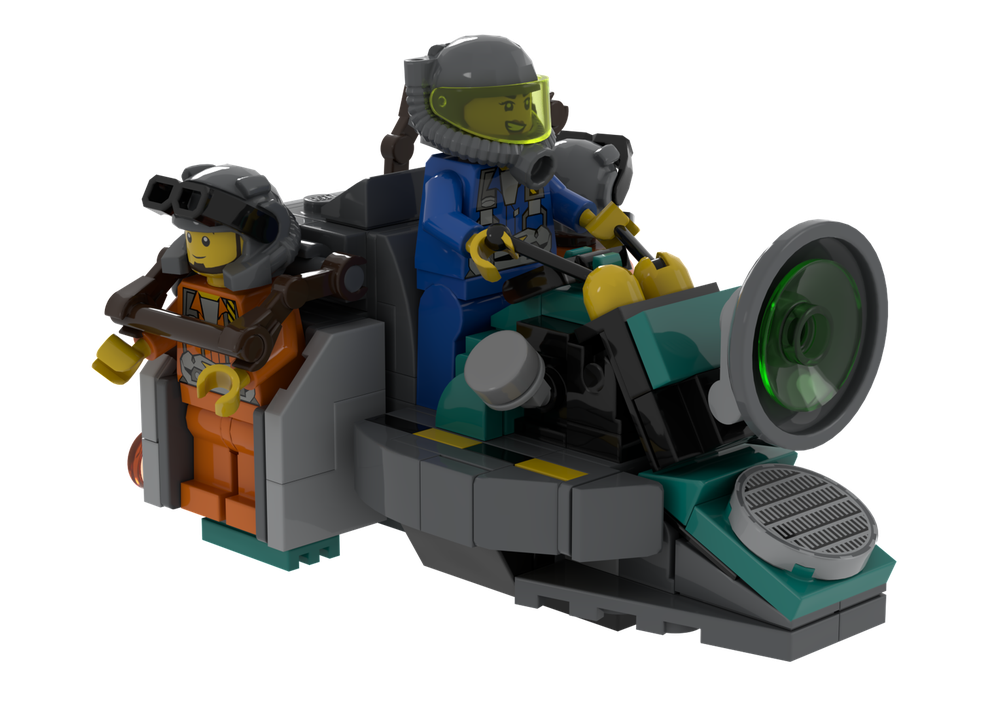 LEGO MOC-164475 Lego Rock Raiders Hover Board by NightHawk11991 ...