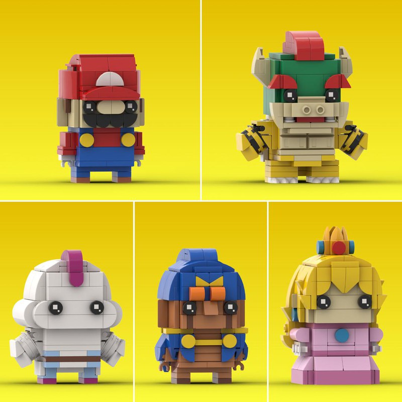 LEGO MOC Super Mario RPG Brickheadz Collection by DrBrickheadz ...