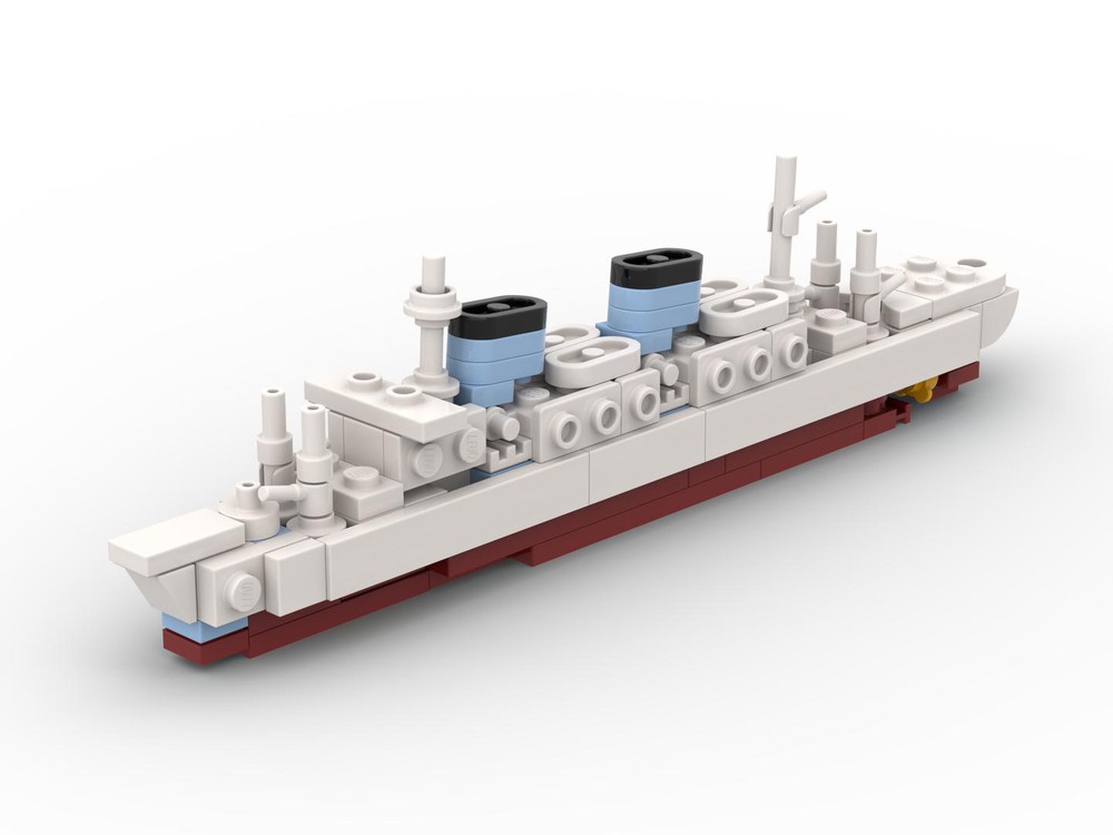 LEGO MOC S.S. Australis Ocean Liner by The Bobby Brix Channel ...