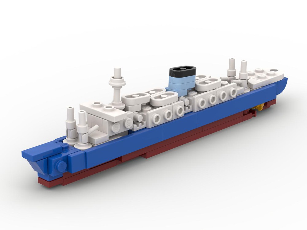 LEGO MOC S.S. Italis Ocean Liner by The Bobby Brix Channel ...