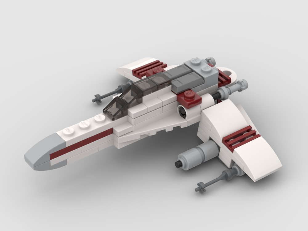 LEGO MOC E-Wing Alt Build for X-Wing Poly Bag by TTuu | Rebrickable ...