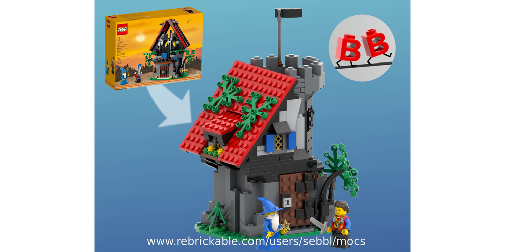 LEGO MOC 40601: Majisto's Alchemy Workshop by sebbl | Rebrickable ...
