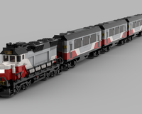 Amazon.com: LEGO Creator Maersk Train 10219 : Toys & Games