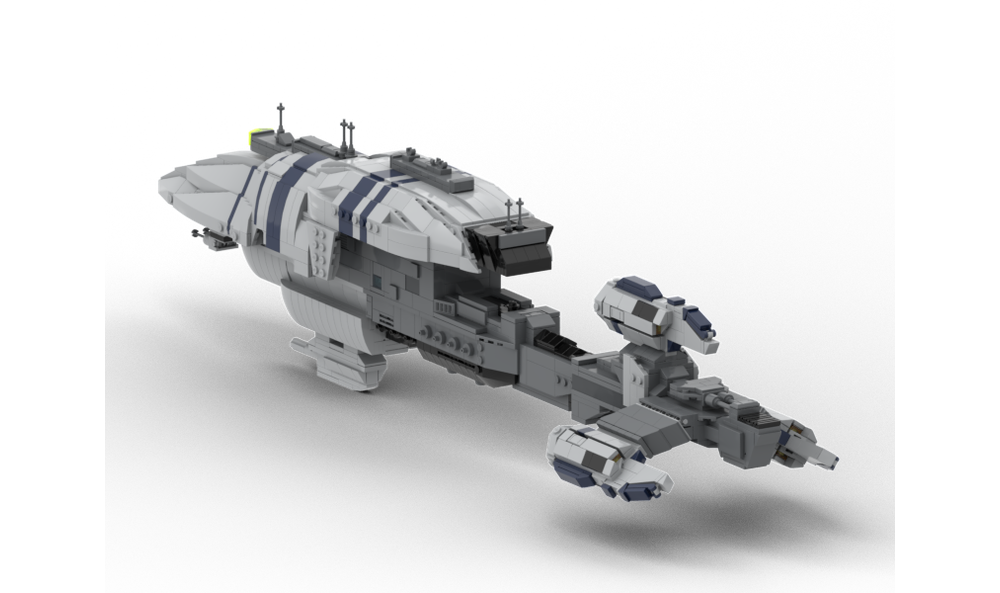 LEGO MOC Recusant-class light destroyer playscale by thelegowolfpack ...