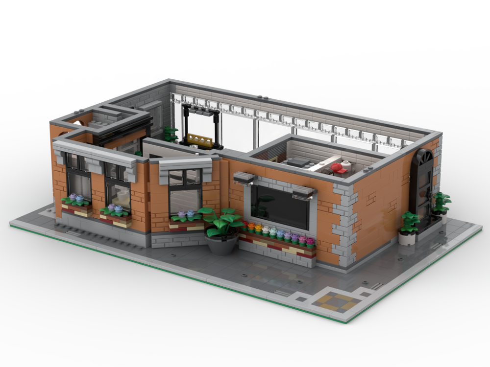 LEGO MOC SitComplex - Queer Eye Ground Floor (without roof) by Brick ...