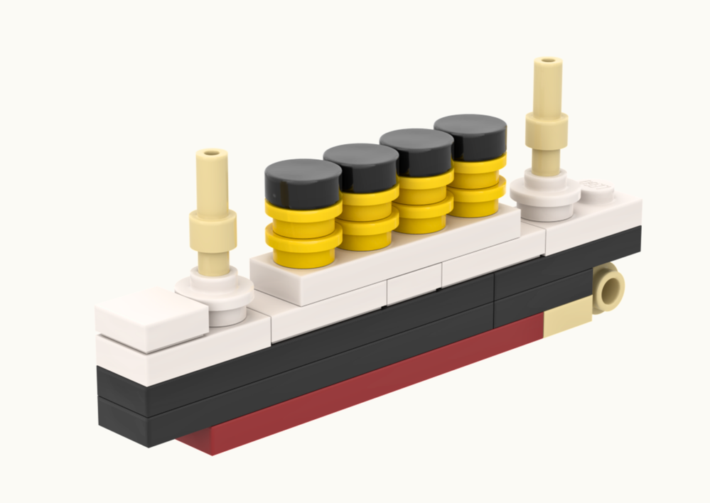 LEGO MOC Micro RMS Titanic - Advent Calendar Day 3 by The Bobby Brix ...
