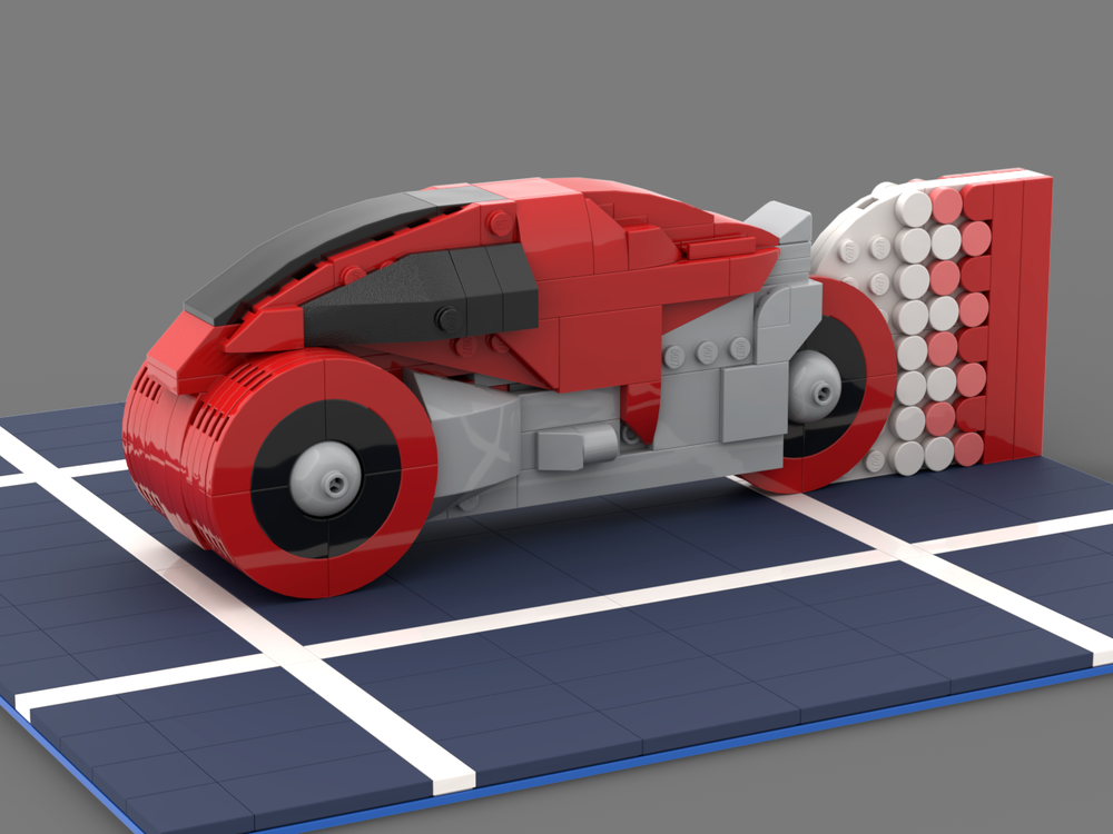 LEGO MOC-164928 TRON Lightcycle (1982) by abracada_brick | Rebrickable ...