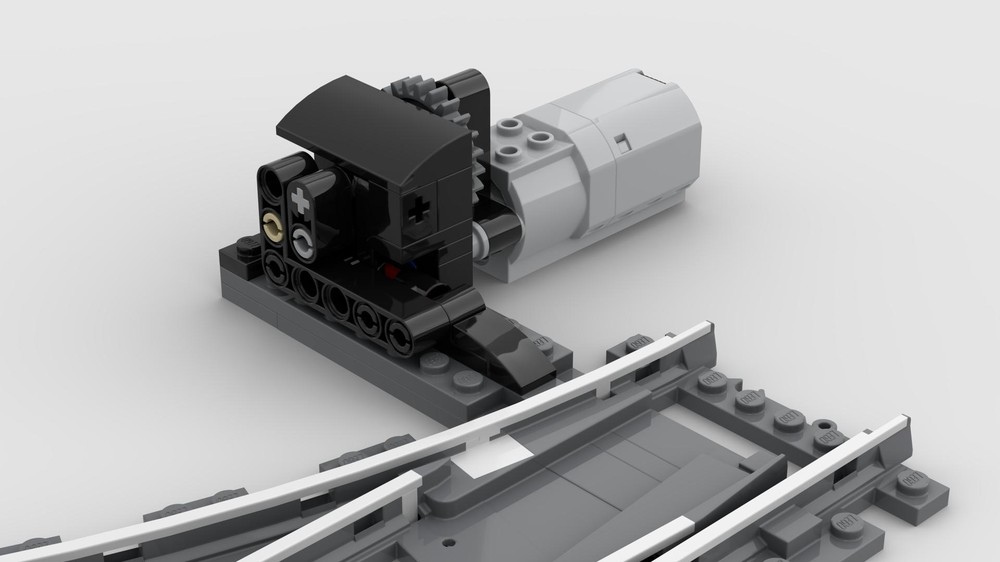 LEGO MOC Motorization mechanism for Trixbrix switches by Novakasa ...