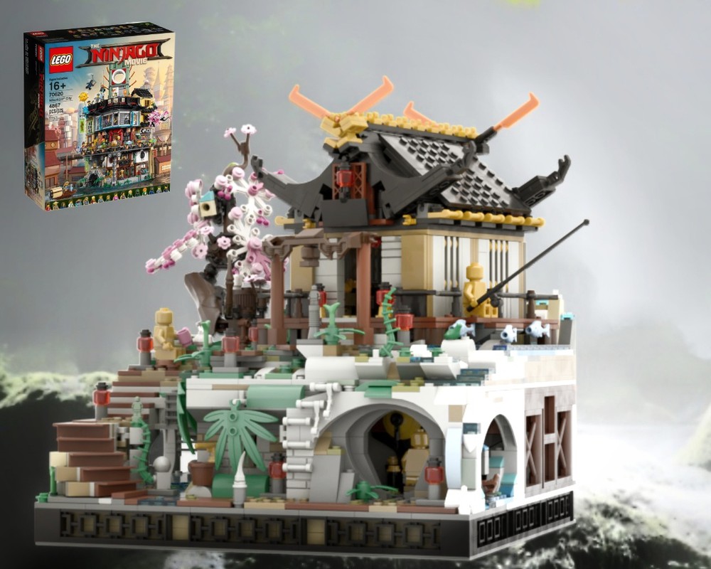 LEGO MOC THE NINJA TEMPLE by Lovestone | Rebrickable - Build with LEGO