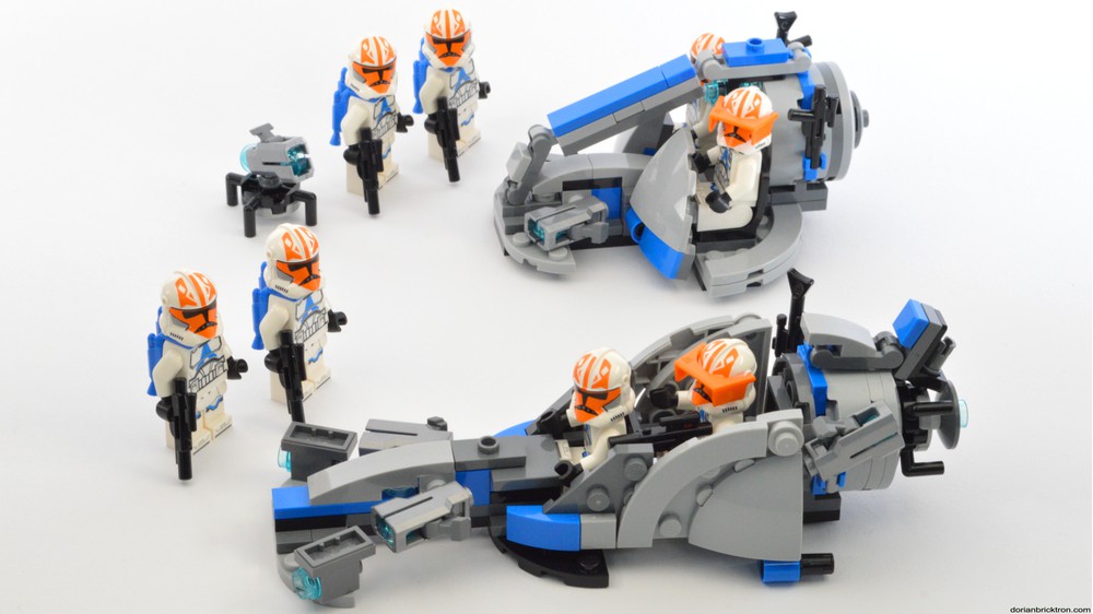 LEGO MOC 332nd CLONE SPEEDER by dorianbricktron | Rebrickable - Build ...