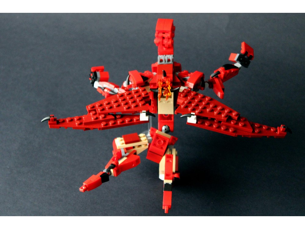 LEGO MOC Red UltraBot by AlteredBricks | Rebrickable - Build with LEGO