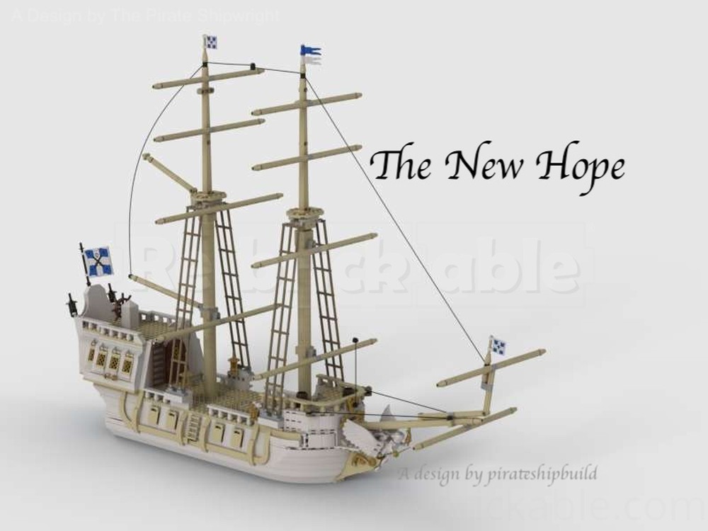 Lego bluecoat frigate online