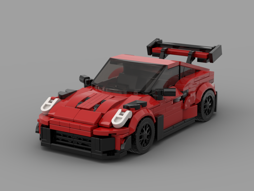 LEGO MOC Porsche 911 GT3 RS by alunecosu | Rebrickable - Build with LEGO