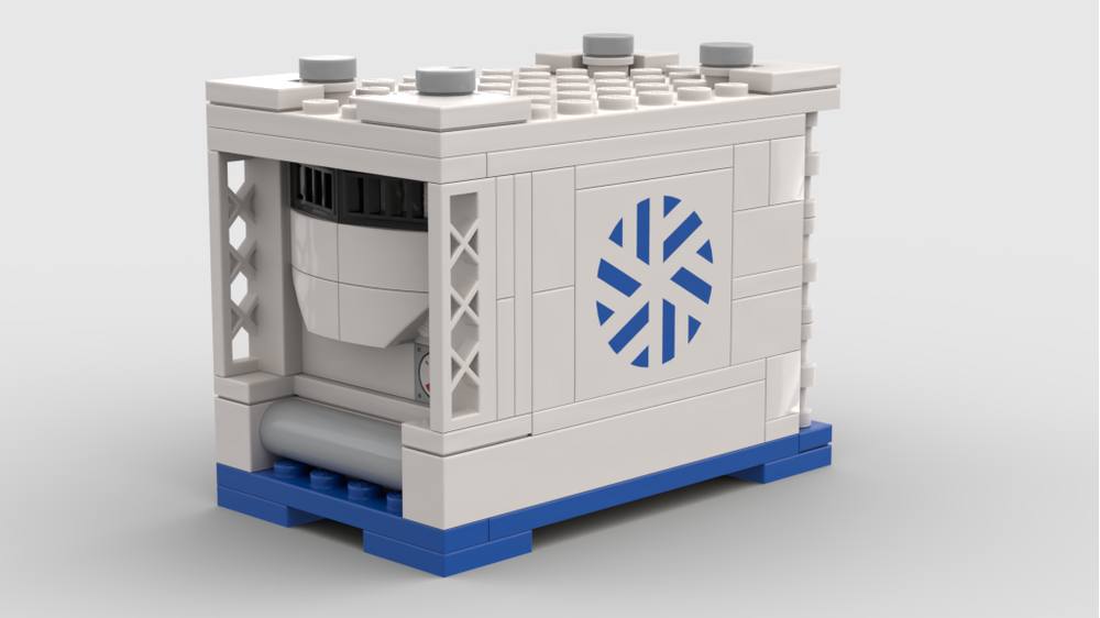 LEGO MOC-165139 Refrigerated Container by Rocket Racer318 | Rebrickable ...
