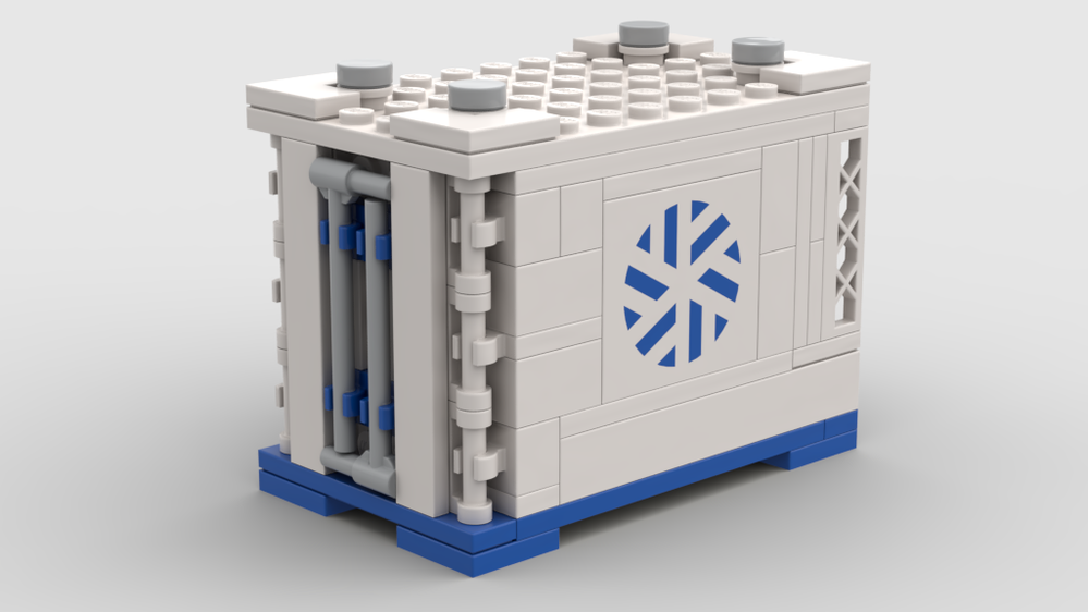 LEGO MOC-165139 Refrigerated Container by Rocket Racer318 | Rebrickable ...