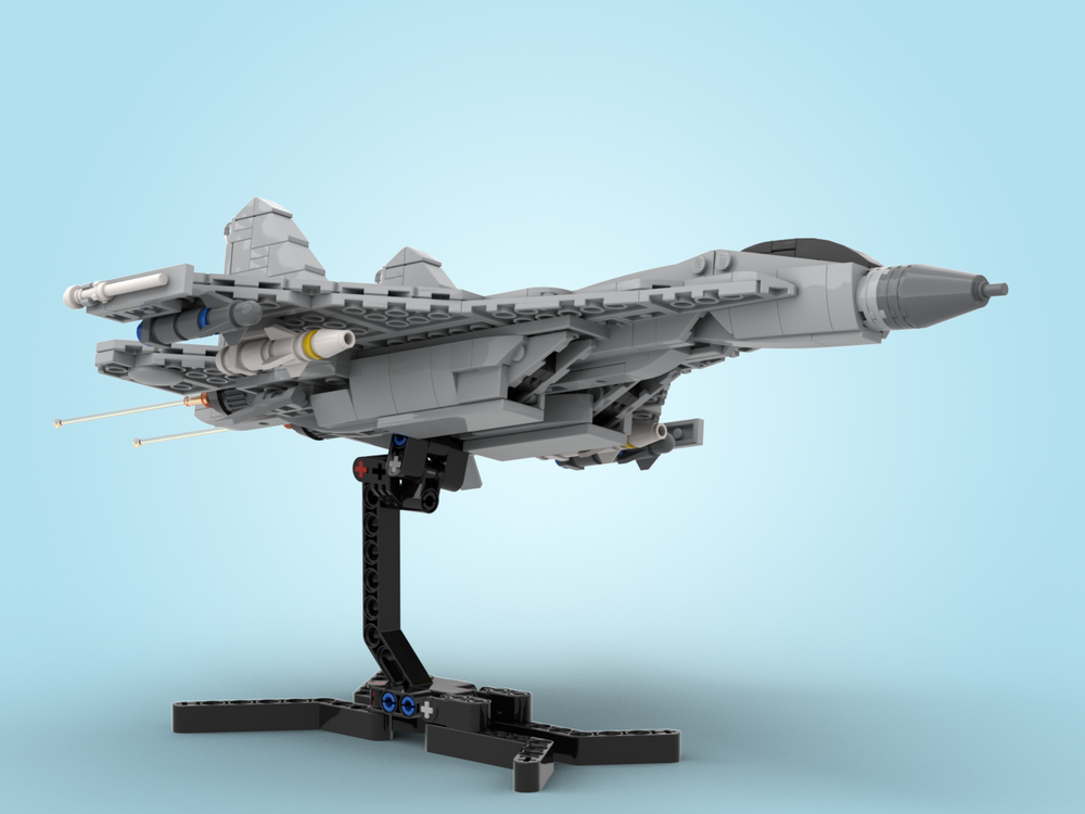 LEGO MOC-165153 SU-35 Light Gray (1/72 scale) by abracada_brick ...
