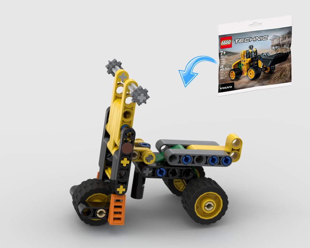 LEGO MOC Children's Tricycle 30433 Alternative by ErikGS | Rebrickable ...