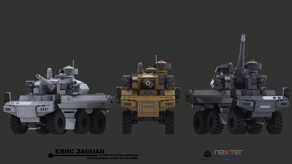 LEGO MOC MOC, Military - EBRC Jaguar by ZejQuanta