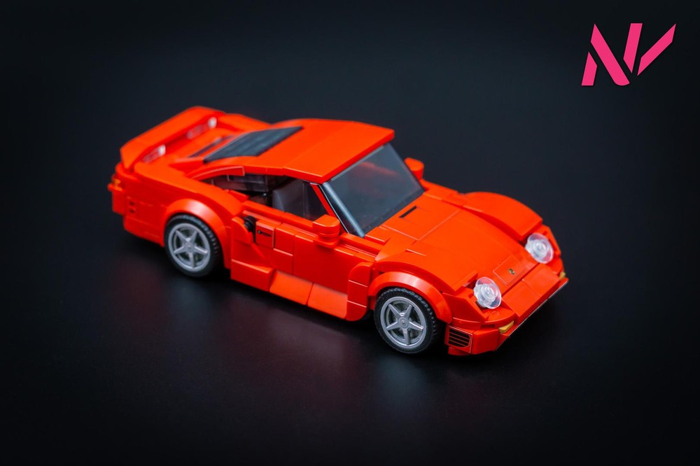 LEGO MOC Porsche 959 by NV Carmocs | Rebrickable - Build with LEGO