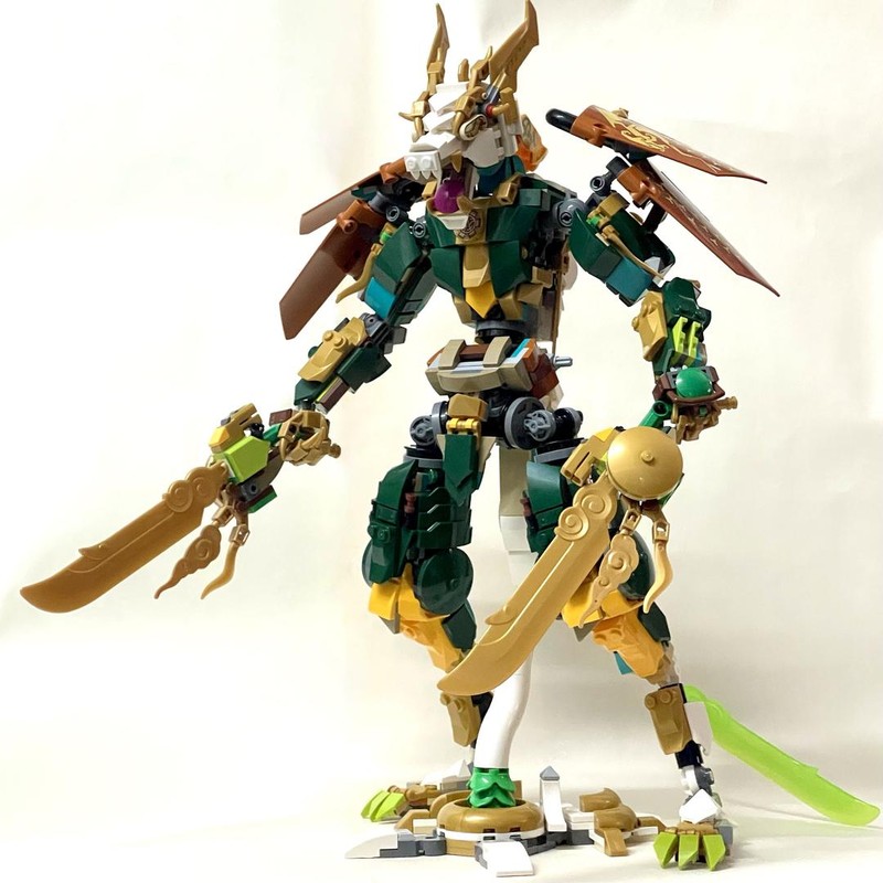 LEGO MOC Dragon Samurai (71794 + 80047) by anderson_brick_art