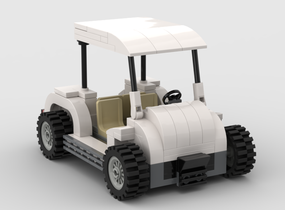 LEGO MOC Golf Cart by plutobuildslegos | Rebrickable - Build with LEGO